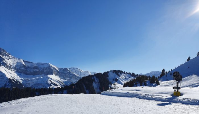Sortie à la neige – Contamines-Montjoie